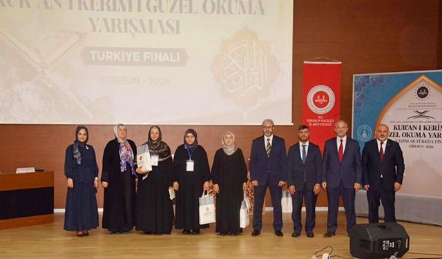 Kur’an-ı Kerim’i Güzel Okuma Yarışmasında Uşak Türkiye 3. Oldu