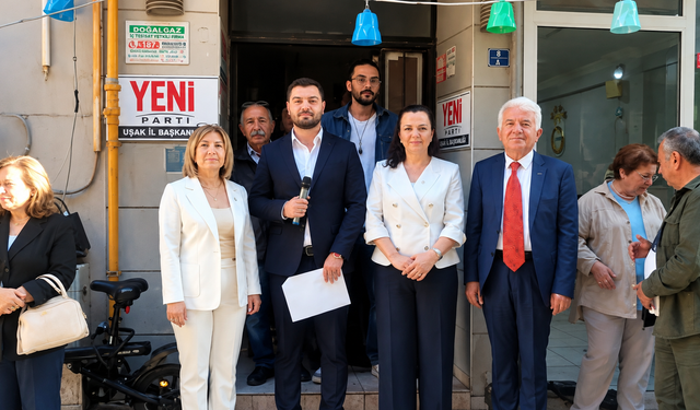 Yeni Parti Uşak Merkez İlçe Başkanlığı İçin 2’inci Aday