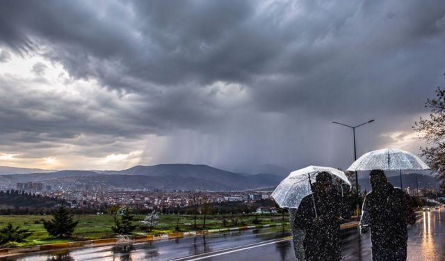 Uşak’ta Bugün İçin Alarm Verildi: Kuvvetli Yağış Geliyor