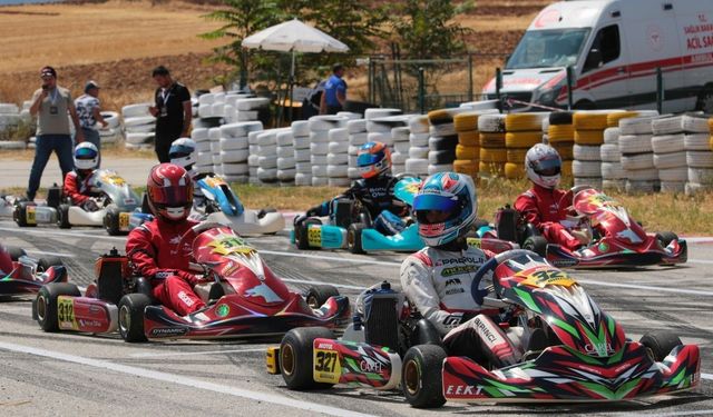 Uşak’ta Motul Türkiye Karting Şampiyonası Heyacanı