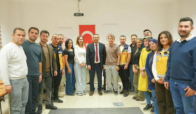 Uşak’ta 112 personeline 5 günlük eğitim