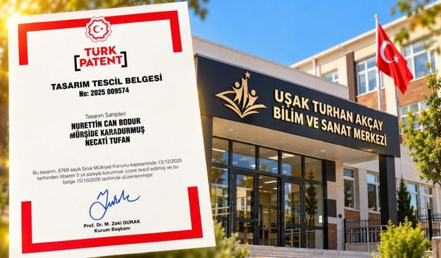 Uşak Turhan Akçay BİLSEM'den Tescilli Başarı!