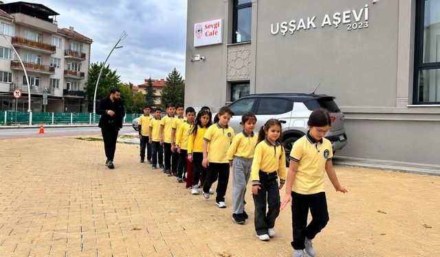 Uşak’ta Bir Eylül Okulu Öğrencilerine Su Tasarrufu Eğitimi