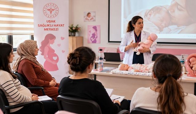 Uşak’ta Ücretsiz Gebe Okulu Eğitimi 20 Ekim’de