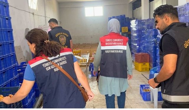 Uşak Dahil 81 İlde Dev Gıda Operasyonu