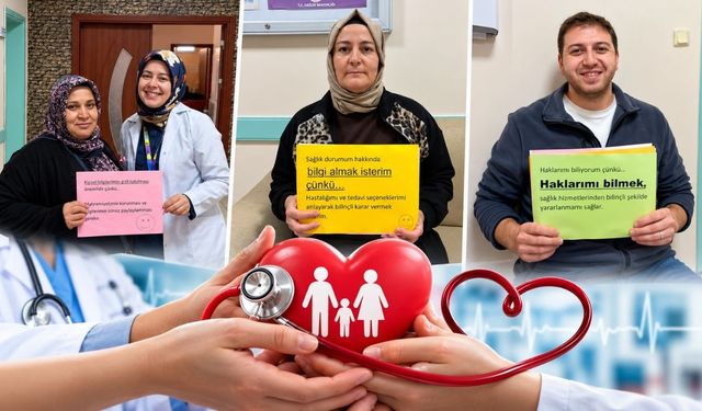 Uşak’ta Hasta Hakları Günü’nde Vatandaşlar Bilgilendirildi