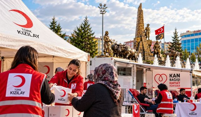 Kızılay Haftası’nda İyilik ve Dayanışma Vurgusu