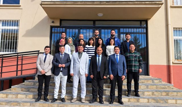 Uşak’ta  Millî Eğitim Yöneticilerinden Okul Ziyareti