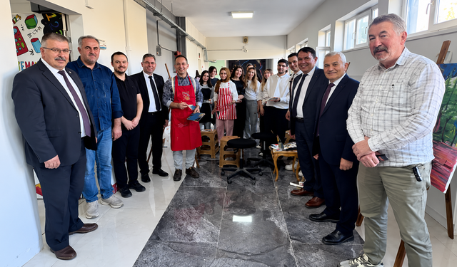 Uşak Banaz BİLSEM’de Sanat Çalıştayı’na Anlamlı Ziyaret