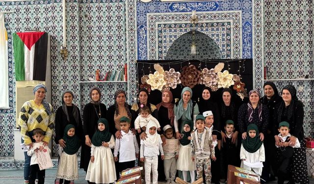 Uşak Sivaslı'da Miniklerin İlk Kur'an Heyecanı