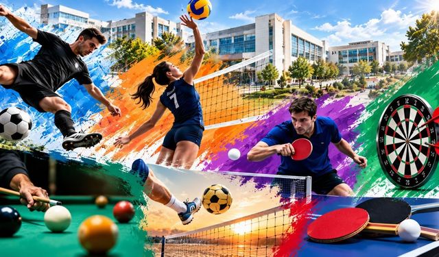 Uşak Üniversitesinde Güz Spor Turnuvaları Başlıyor