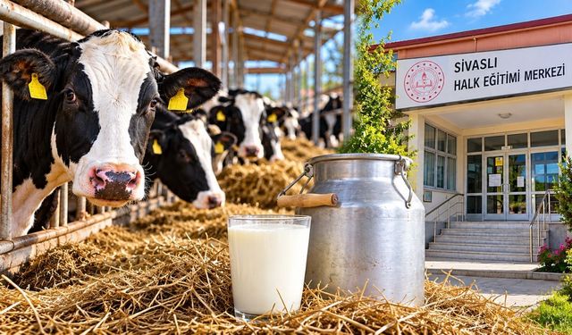 Sivaslı’da Süt Üreticilerine Kurs: Başvurular 22 Ekim’de