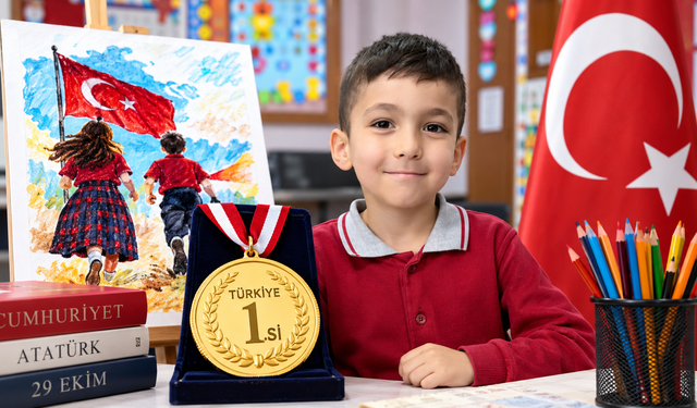 Uşaklı Minik Oğuz Türkiye Birincisi Oldu!