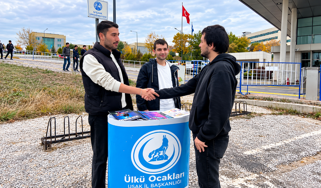 Uşak Ülkü Ocakları Üniversiteli Gençlerle Buluştu