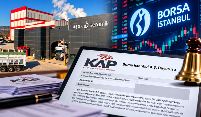 İstanbul Borsa’dan Uşak Seramik’e Gözaltı Kararı