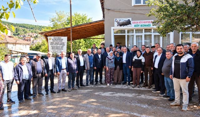 AK Parti Uşak Heyetinden Banaz Gürlek Köyüne Ziyaret