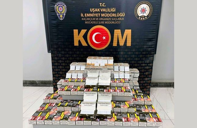 Uşak’ın Banaz İlçesinde Kaçak Tütün Operasyonu