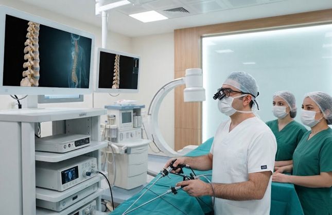 Uşak'ta Kapalı Bel Fıtığı Ameliyatları Başarıyla Devam ediyor