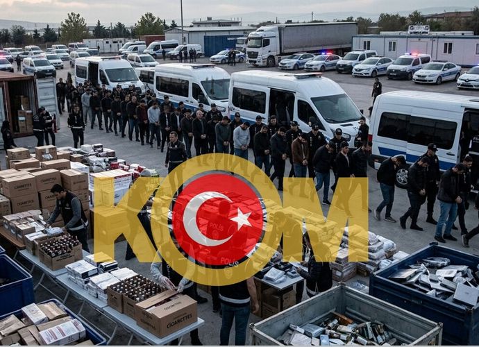 Uşak’ın da Aralarında Olduğu 54 İlde Kaçakçılık Operasyonu