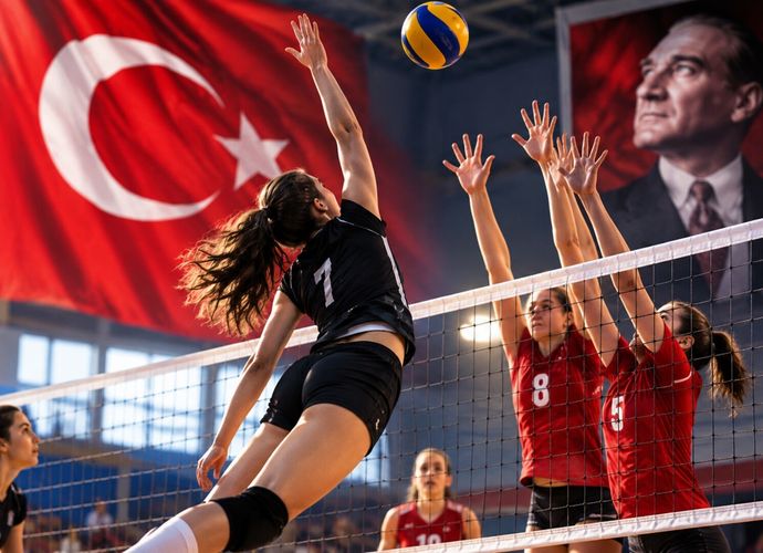 Sivaslı’da Cumhuriyet Bayramı İçin Voleybol Heyecanı başlıyor
