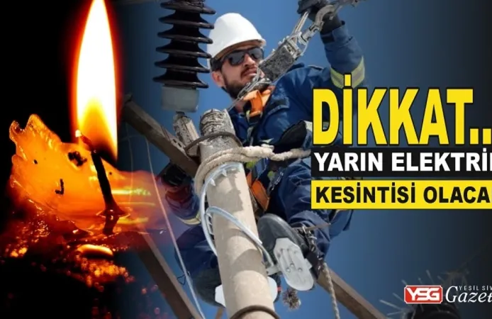 Yarın Uşak’ın o ilçelerinde elektrik yok