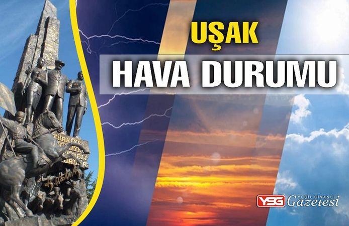 Uşak’ta 29 Ekim Salı günü hava durumu nasıl?