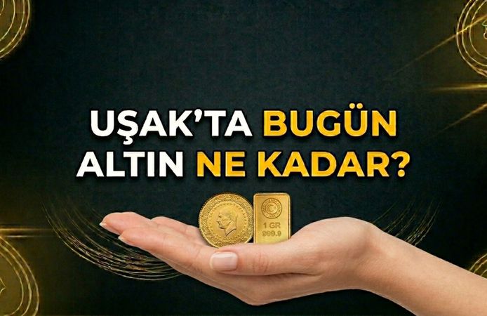 Uşak’ta Altın Fiyatları Düştü