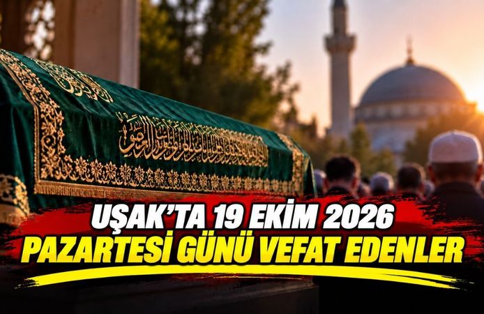 Uşak’ta 19 Ekim 2026 Pazartesi Günü 4 Kişi Hayatını Kaybetti