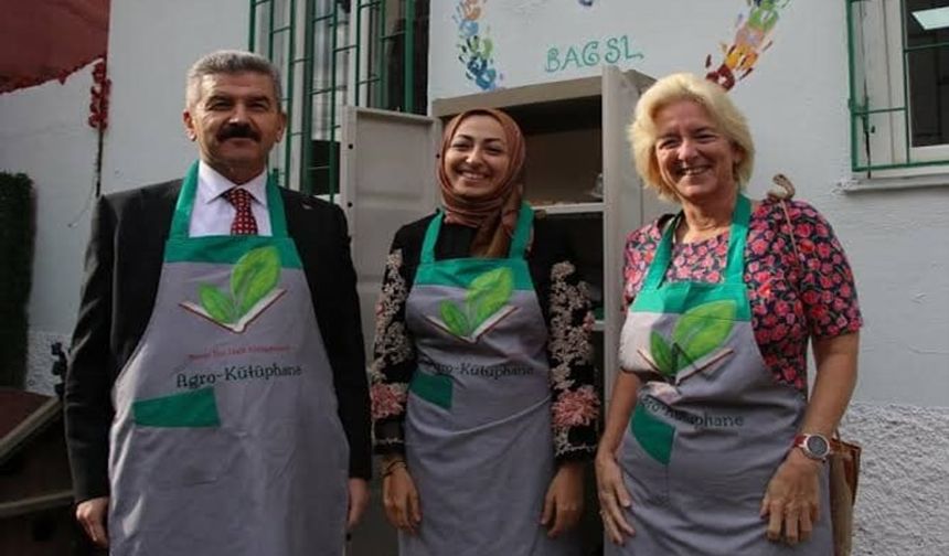 Uşak’ta açılan Türkiye'nin ilk Agro-Kütüphanesi gururumuz oldu