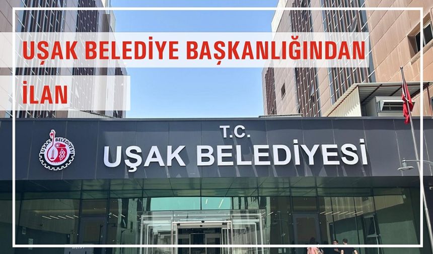 Uşak Belediyesi Ahşap Lata Satın Alacak