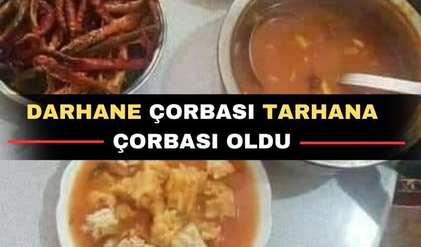 ŞİFA KAYNAĞI "TARHANA" ÇORBASININ ÖYKÜSÜ;