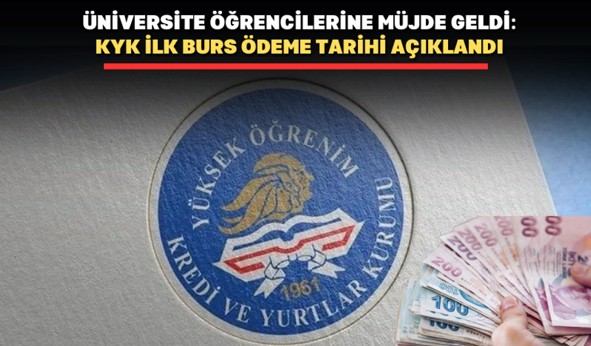 KYK burs ve kredilerinin ödeneceği tarih açıklandı