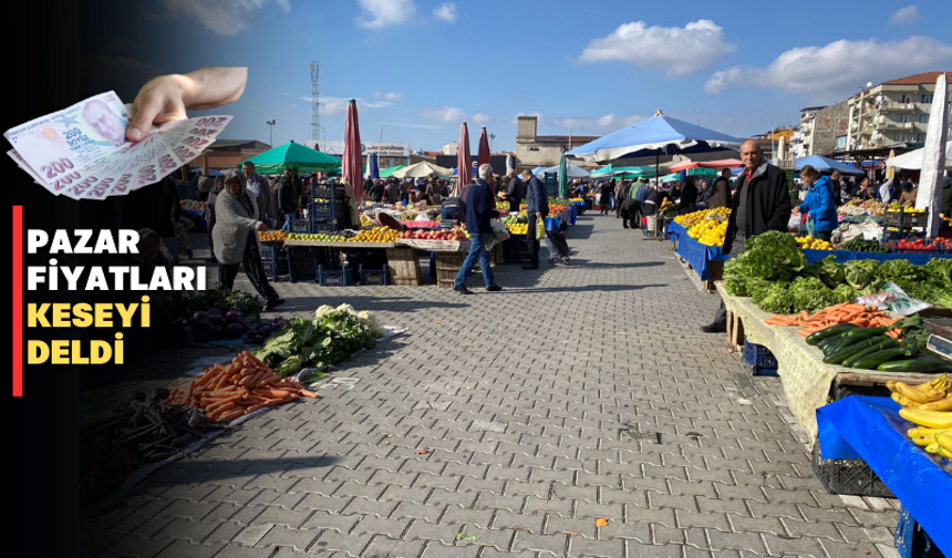 Uşak'ın pazarı bu hafta cep yakıyor