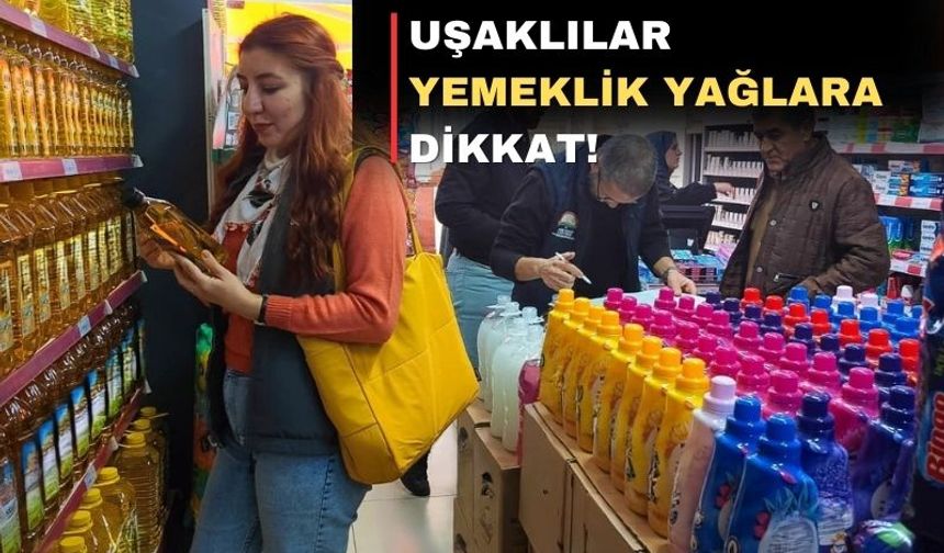 Uşak’ta tağyir ve tağşiş edilmiş gıdalar yakalandı