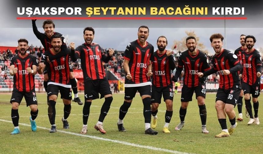 Uşakspor lider Silivrispor'u 6-0 yendi