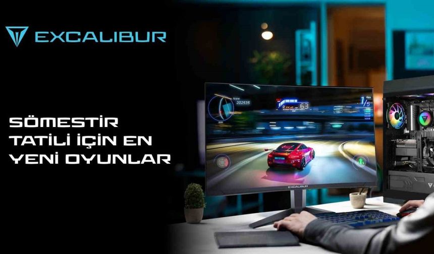 Excalibur, öğrencileri heyecanlandıran müjdeyi verdi: Oyunlar listede
