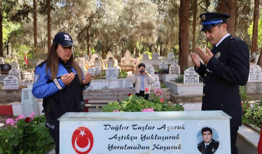 Polis Merve 8 yıldır şehit babasının yolunda ilerliyor
