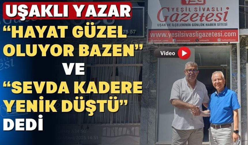 Uşaklı şair ve yazarın iki kitabı birden basıldı