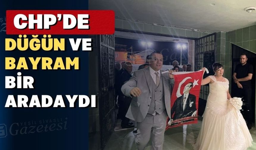 CHP Uşak Örgütü çifte bayram kutladı