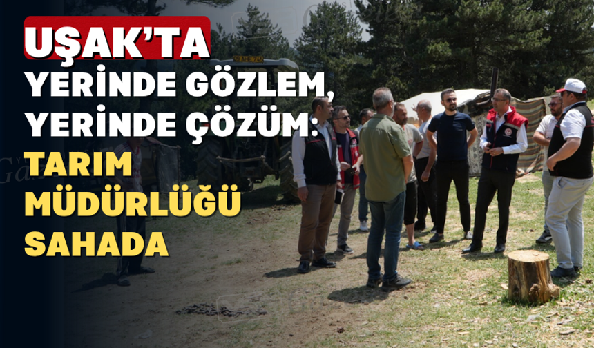 İl Tarım ve Orman Müdürlüğü'nden Yayla Ziyareti: Projeler Üreticileri Memnun Ediyor