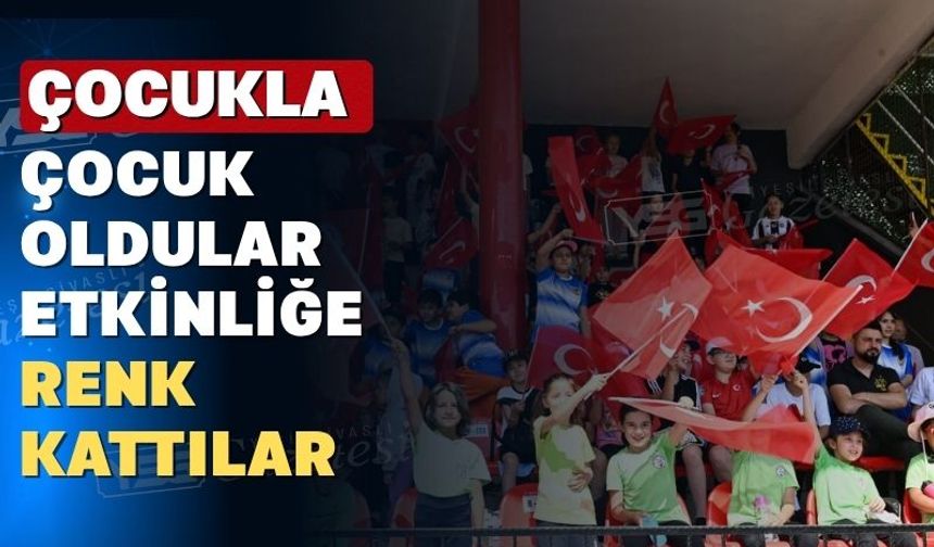 Uşak Valisi ve protokolü çocuklar kadar şendi