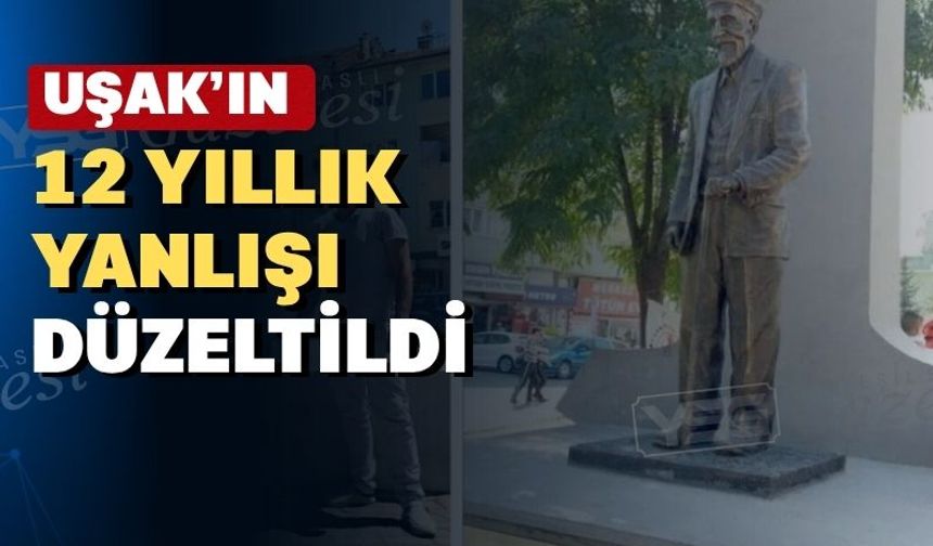 Uşak Şeker Fabrikası kurucusu Nuri Şeker 7 yaş küçüldü