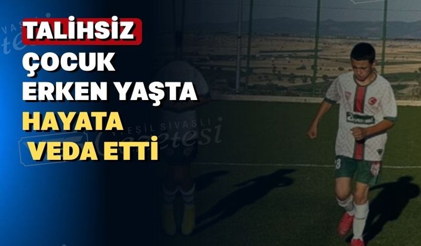 Uşak’ta minik futbolcu yaşamını yitirdi