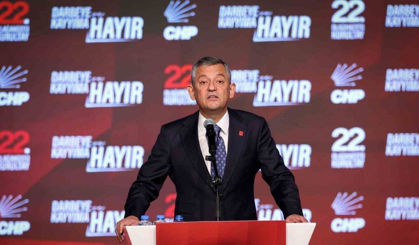 CHP Genel Başkanı Özel: "47 yıl sonra birinci parti olduk, AK Parti ilk kez yenildi"