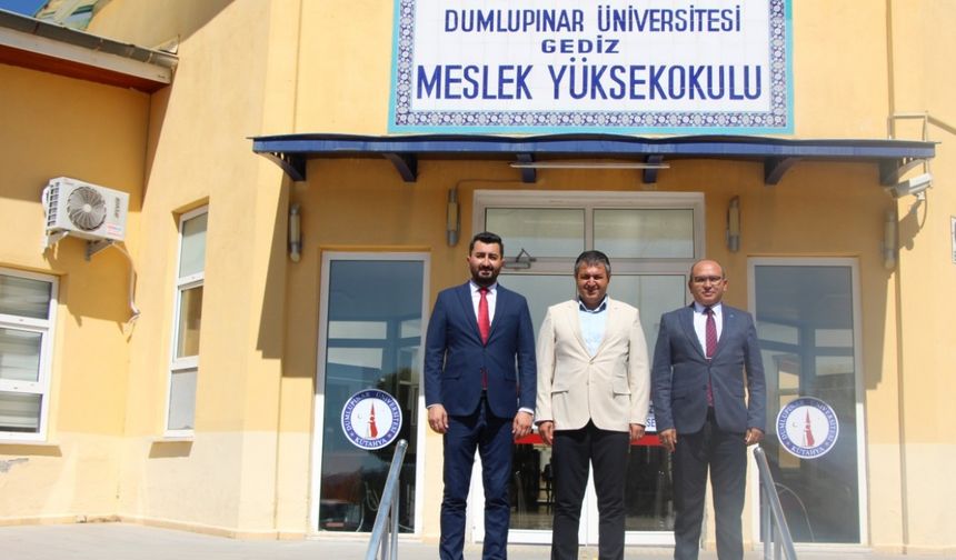 Gediz’de eğitim, sanayi ve belediye arasında önemli iş birliği