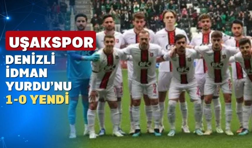 Uşakspor’un bileği bükülmüyor