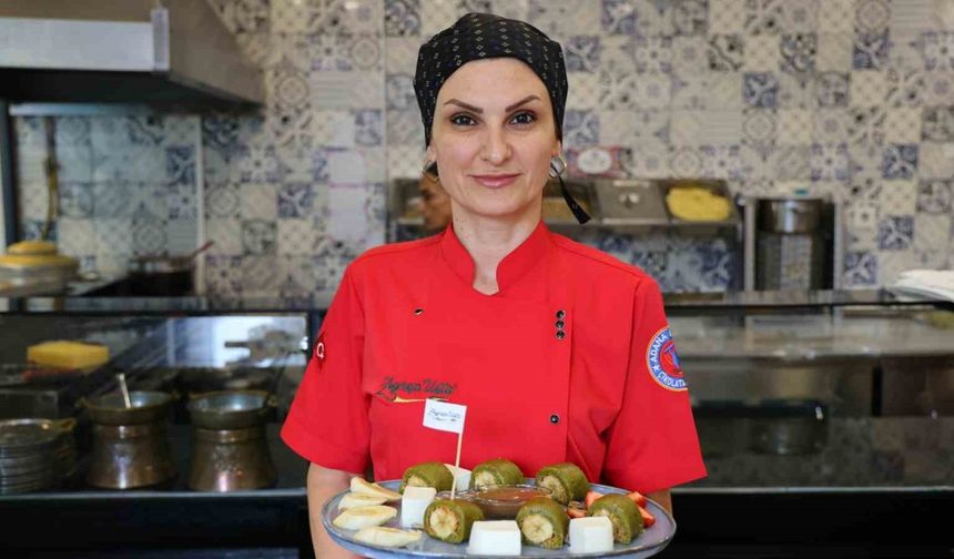 Uzak Doğu müşterilerinden esinlendi, ’Sushi Kadayıf’ yaptı