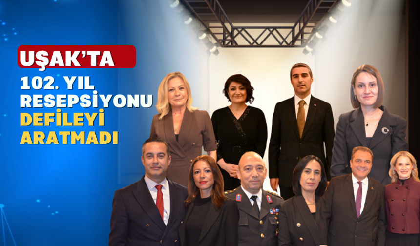 Uşak'ta Cumhuriyetin 102. Yılında Yıldızlar Geçidi