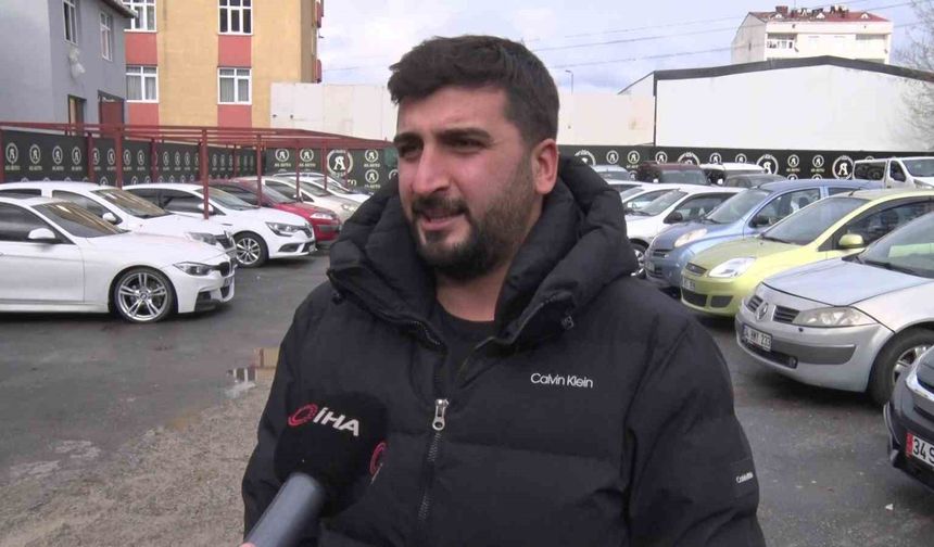 Çekilişle 50 bin liraya araç sattı