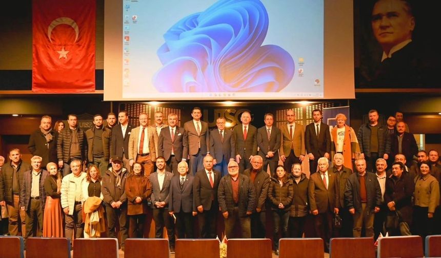 Uşak TSO’da Kurgan ve Sahte Belgeyle Mücadele Görüşüldü